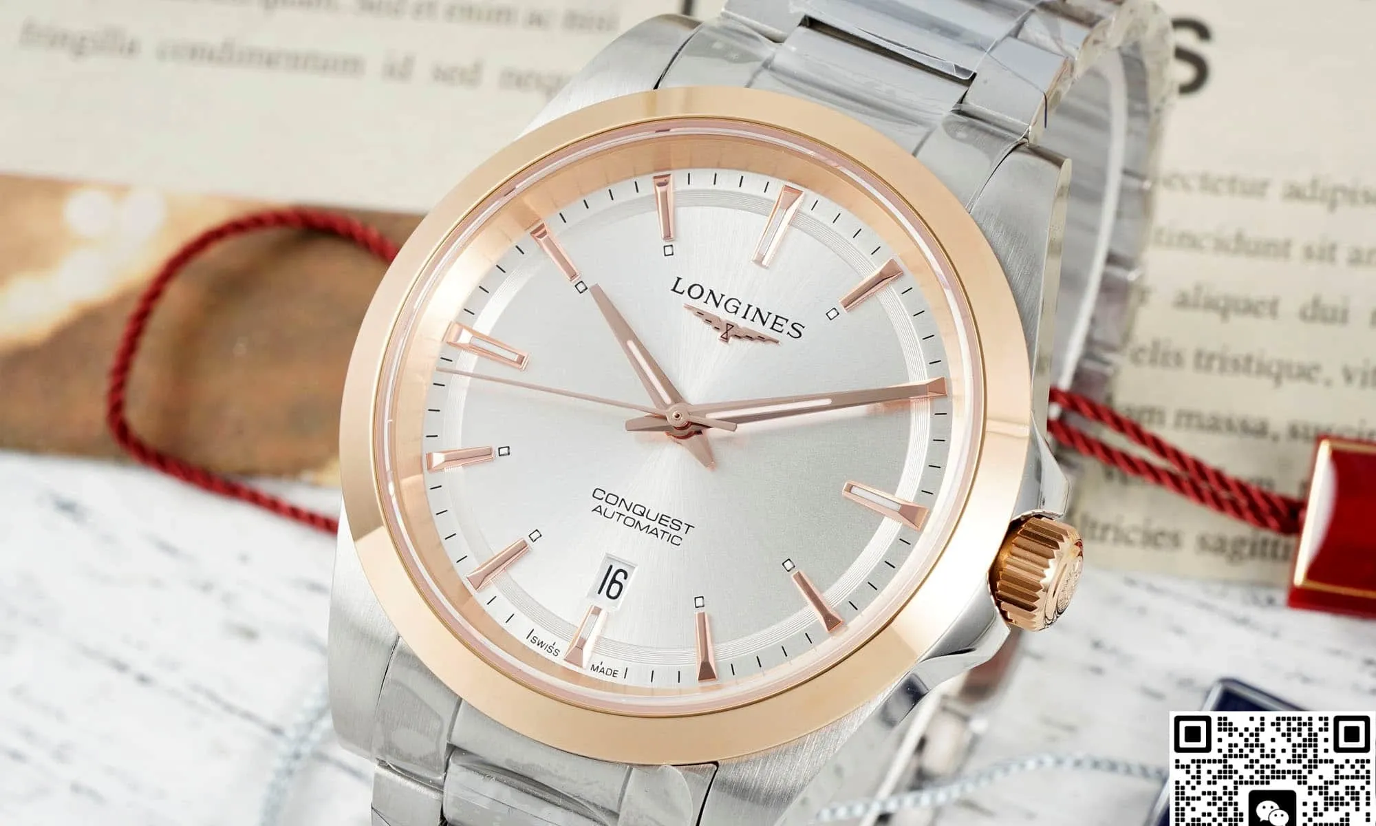 AF Factory Longines Concas L3.320.5.72.6 1:1 Best Edition Replica Watch